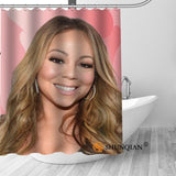 New High Quality Modern Printed Mariah Carey Shower Curtains Custom Design Creative Shower Curtain Bathroom Polyester Fabric