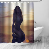 New High Quality Modern Printed Mariah Carey Shower Curtains Custom Design Creative Shower Curtain Bathroom Polyester Fabric