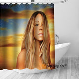 New High Quality Modern Printed Mariah Carey Shower Curtains Custom Design Creative Shower Curtain Bathroom Polyester Fabric