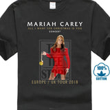 New Mariah Carey All i Want For Christmas is You Europe & Uk Tour 2018 Gildan T