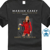 New Mariah Carey All i Want For Christmas is You Europe & Uk Tour 2018 Gildan T