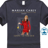 New Mariah Carey All i Want For Christmas is You Europe & Uk Tour 2018 Gildan T
