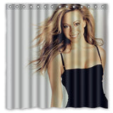 Waterproof Shower Curtain With Hooks Mariah Carey Water Resistant Bath Bathing Screen Custom Bathroom Decoration 71*71 inch