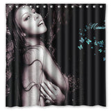 Waterproof Shower Curtain With Hooks Mariah Carey Water Resistant Bath Bathing Screen Custom Bathroom Decoration 71*71 inch